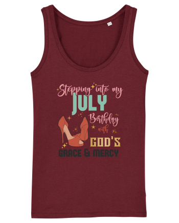 Stepping Into My August Birthday Burgundy