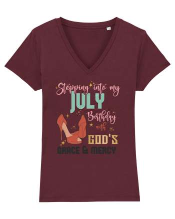 Stepping Into My August Birthday Burgundy