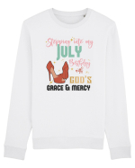 Stepping Into My August Birthday Bluză mânecă lungă Unisex Rise