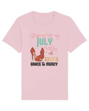 Stepping Into My August Birthday Cotton Pink