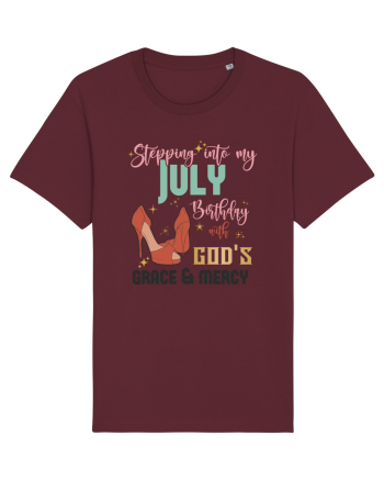 Stepping Into My August Birthday Burgundy