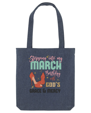 Stepping Into My March Birthday Midnight Blue