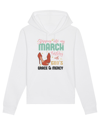 Stepping Into My March Birthday White