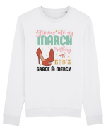 Stepping Into My March Birthday Bluză mânecă lungă Unisex Rise