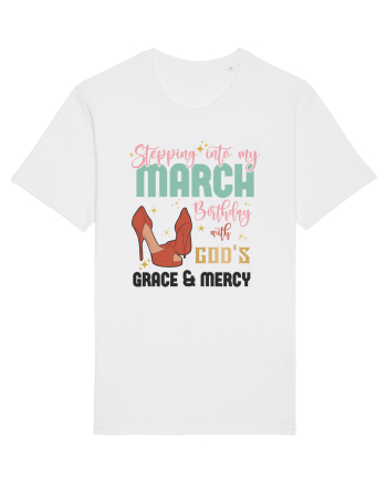 Stepping Into My March Birthday White