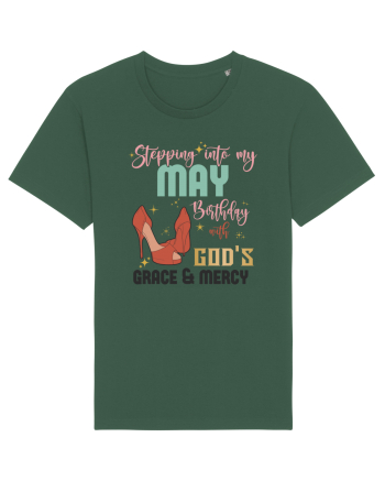 Stepping Into My May Birthday Bottle Green