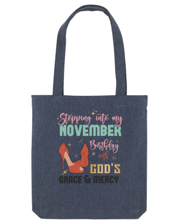 Stepping Into My November Birthday Midnight Blue