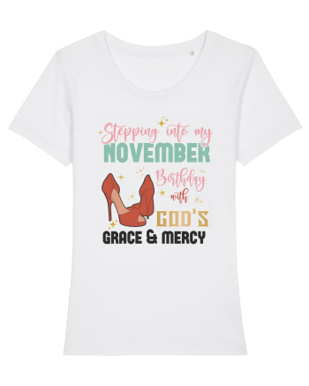 Stepping Into My November Birthday White