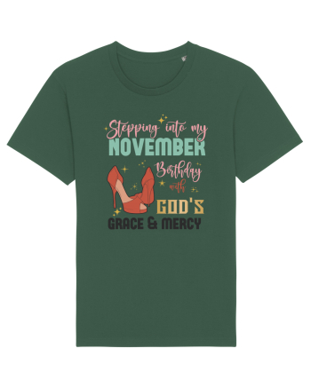 Stepping Into My November Birthday Bottle Green