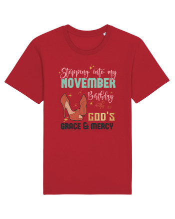 Stepping Into My November Birthday Red