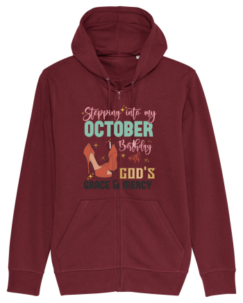 Stepping Into My October Birthday Burgundy