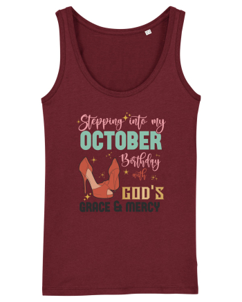 Stepping Into My October Birthday Burgundy