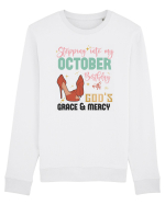 Stepping Into My October Birthday Bluză mânecă lungă Unisex Rise