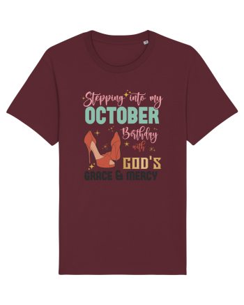 Stepping Into My October Birthday Burgundy
