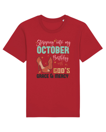 Stepping Into My October Birthday Red