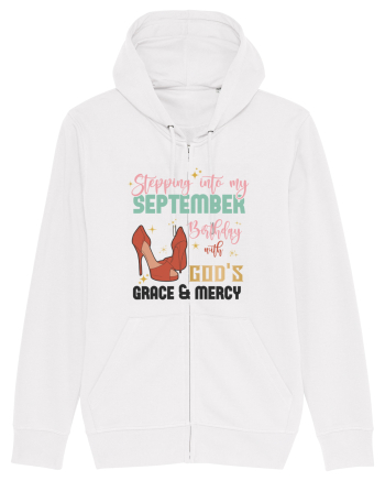 Stepping Into My September Birthday White