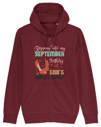 Stepping Into My September Birthday Burgundy