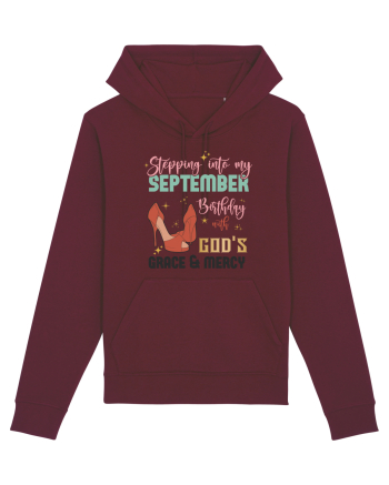 Stepping Into My September Birthday Burgundy
