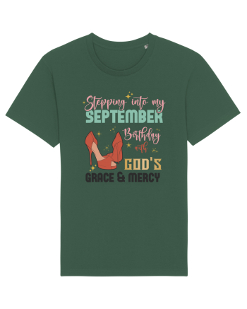 Stepping Into My September Birthday Bottle Green
