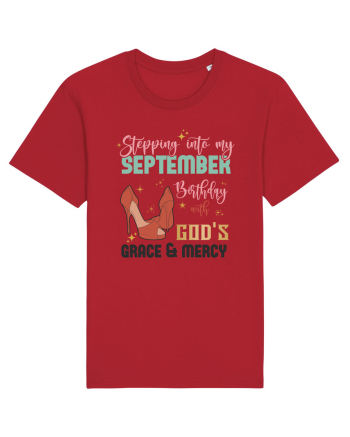 Stepping Into My September Birthday Red
