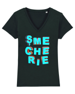 Șmecherie Tricou mânecă scurtă guler V Damă Evoker