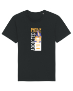 Dependent de Telefon Tricou mânecă scurtă Unisex Rocker