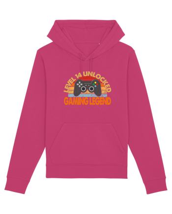 Level 14 Unlocked Gaming Legend Raspberry