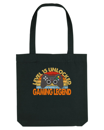 Level 15 Unlocked Gaming Legend Black
