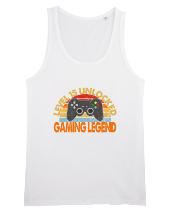 Level 15 Unlocked Gaming Legend White