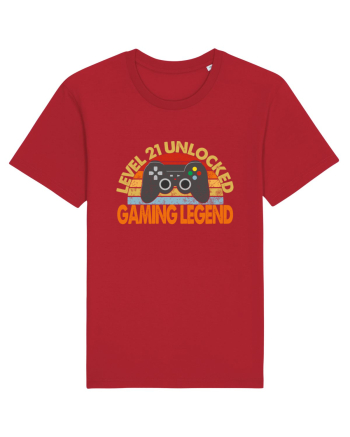 Level 21 Unlocked Gaming Legend Red