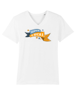 Supererou Tricou mânecă scurtă guler V Bărbat Presenter