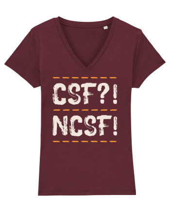 CSF?! NCSF! Burgundy