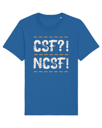 CSF?! NCSF! Royal Blue