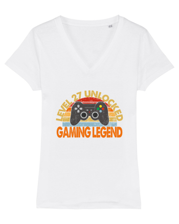 Level 27 Unlocked Gaming Legend White