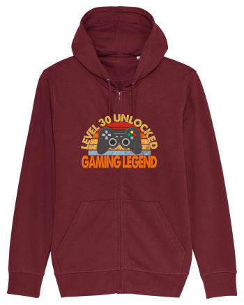 Level 30 Unlocked Gaming Legend Burgundy