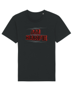 Am harfe Tricou mânecă scurtă Unisex Rocker