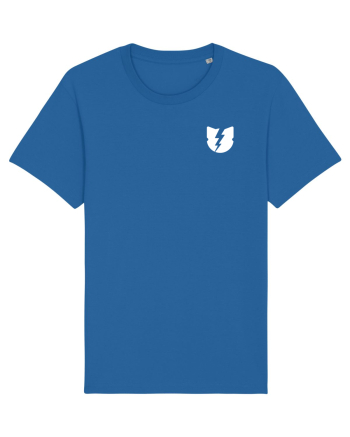 Struck white Royal Blue