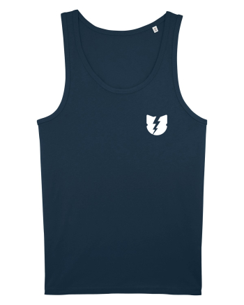 Struck white Navy