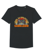 Level 33 Unlocked Gaming Legend Tricou mânecă scurtă guler larg Bărbat Skater