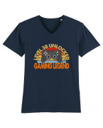 Level 38 Unlocked Gaming Legend Tricou mânecă scurtă guler V Bărbat Presenter