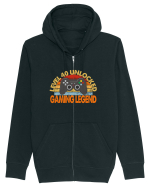 Level 40 Unlocked Gaming Legend Hanorac cu fermoar Unisex Connector