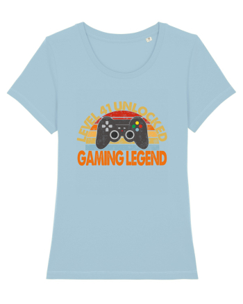 Level 41 Unlocked Gaming Legend Sky Blue