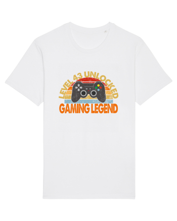 Level 43 Unlocked Gaming Legend White