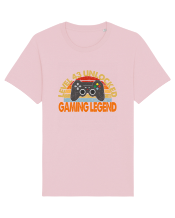 Level 43 Unlocked Gaming Legend Cotton Pink