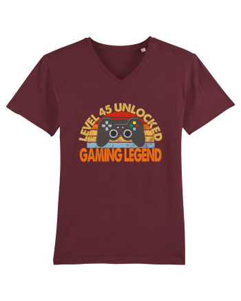Level 45 Unlocked Gaming Legend Burgundy