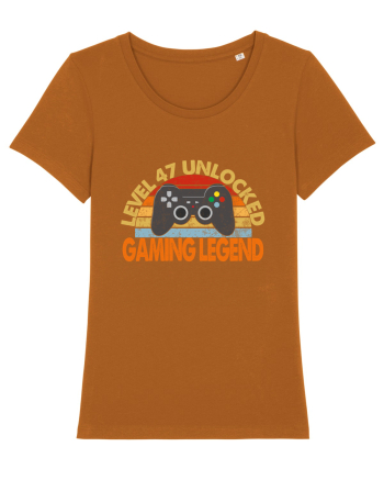 Level 47 Unlocked Gaming Legend Roasted Orange