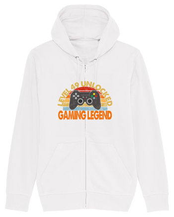 Level 49 Unlocked Gaming Legend White