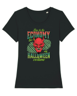 Costum de Halloween - Diavol Tricou mânecă scurtă guler larg fitted Damă Expresser