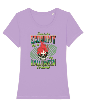 Costum de Halloween - Craniu în flăcări Lavender Dawn