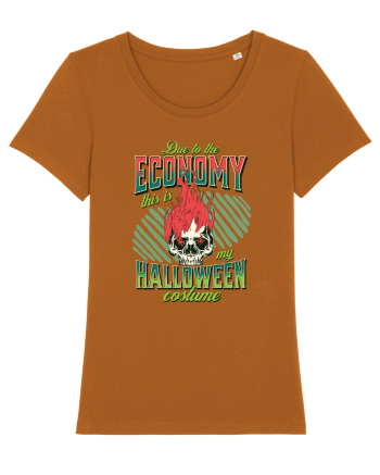 Costum de Halloween - Craniu în flăcări Roasted Orange